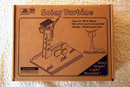 Solar Turbine mit Windrad von solarspiel.com - Bausatz ber Sonnenenergie